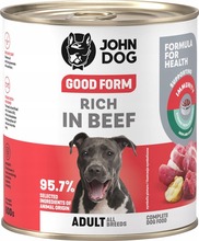Märgtoit koertele John Dog Good Form veiselihaga, 800 g