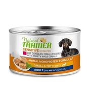 Konserv koertele Natural Trainer Sensitive küülikulihaga, 150 g