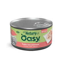 Konserv koertele Oasy Natury Soft Jelly kanaliha ja lõhega, 150 g