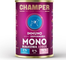 Märgtoit koertele Champer Immuno Monoprotein Salmon, 400 g
