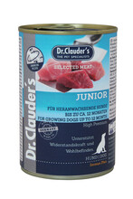 Konserv koertele Dr. Clauder's Immune plus junior veiselihaga, 400 g
