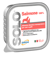 Märgtoit koertele ja kassidele DRN Solo Salmone, 100 g