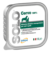 Märgtoit koertele ja kassidele DRN Solo Cervo, 100 g