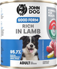 Märgtoit koertele John Dog Good Form Adult lambaga, 800 g