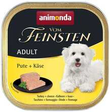Märgtoit koertele Animonda Vom Feinsten Adult kalkuni ja juustuga, 150 g
