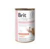 Konserv koertele Brit GF Veterinary Diets Hypoallergenic Monoprotein Turkey, 400 g
