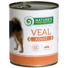 Konserv koertele Nature's Protection vasikaga, 400 g