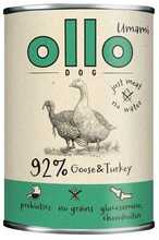 Märgtoit koertele OLLO Umami Goose and Turkey, 400 g