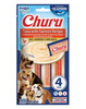 Kreemjad maiused koertele Inaba Dog Churu, tuunikala ja lõhe, 4x14 g