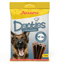 Maiused koertele Josera Denties linnulihaga ja mustikatega, 180 g