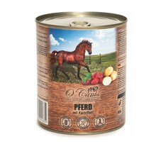 Märg koeratoit O'CANIS hobuseliha ja kartuliga, 800g