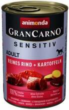 Koerakonserv Animonda GranCarno Sensitiv veiseliha ja kartuliga, 400g