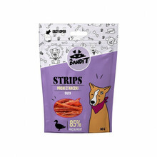 Maiustus koertele Mr. Bandit Strips pardiliha ribad, 80 g