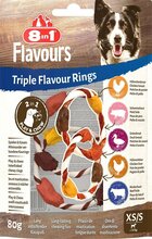 Koeramaius 8in1 Flavours Triple Flavour Rings, XS/S, 80 g
