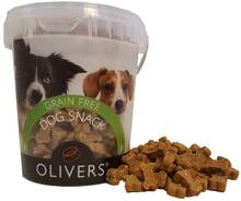 Maiustus koertele Oliver's Soft Snack Grain Free Duck pardiga, 500 g