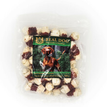 Maiustused koertele Real Dog Snacks närimiskondid, lambalihaga, 500 g