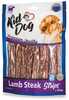 Maiused koertele Kiddog Strips lambaliha ja pühvlinahaga, 250 g