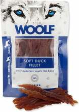 Maiustus koertele Woolf Soft Duck Fillet, 100 g