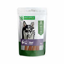 Koerte maiustus Nature's Protection veiseliha pulgad, 75 g
