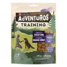 Maius koertele Purina Adventuros Training ulukilihaga, 115 g