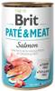 Koeratoit Brit Pate & Meat lõhega, 400 g