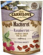 Maius koertele Carnilove Fresh Crunchy Mackerel + Raspberries, 200 g