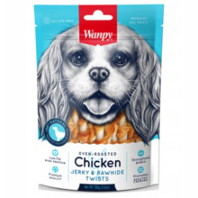 Maius koertele Wanpy Chicken Jerky & Rawhide, 100 g