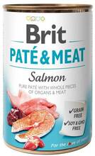 Koeratoit Brit Pate & Meat lõhega, 400 g