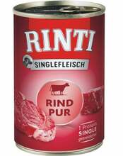 Märgtoit koertele Rinti Singlefleisch Beef Pure, 400 g