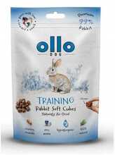 Maiused koertele Ollo Air Dried Training Rabbit Cubes, 80 g