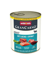 Animonda GranCarno Adult lõhe ja spinatiga, 800g