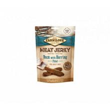 Maius koertele Carnilove Meat Jerky Duck & Herring Fillet, 100 g