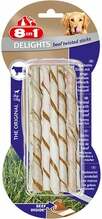 Maiustus koertele 8in1 Delights Beef Twisted Sticks, 10 tk