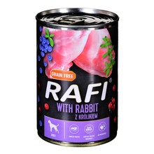 Rafi küülikulihaga, mustikate ja jõhvikatega, 400 g