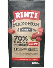Kuivtoit koertele Rinti Max-i-mum veiselihaga, 12 kg