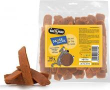 Maiustus koertele Hau&Miau lambaliha ribad, 500 g