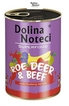 Dolina Noteci Premium SuperFood maius hirve- ja veiselihaga, 400 g