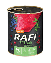 Dolina Noteci Rafi märgtoit koertele hirvelihaga, 800 g