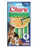 Kreemjas koerte maius Inaba Dog Churu lõhe ja köögiviljadega, 4 x 14 g