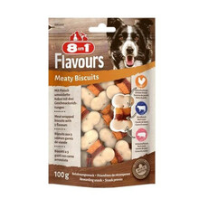 8in1 Meaty Biscuits maiused koertele, 100 g