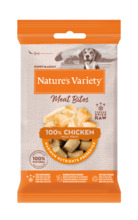 Lüofiliseeritud kanaliha maiused koertele Nature's Variety Meat Bites, 20 g