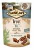 Maiustus koertele Carnilove Semi Moist Trout tilliga, 200 g