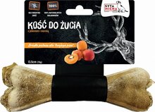 Kramtoluuk koertele Syta Micha hirveliha ja aprikoosiga, 13,5 cm