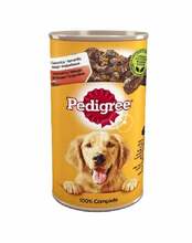 Märgtoit täiskasvanud koertele Pedigree Adult kanaga ja porgandiga, 12x1200 g