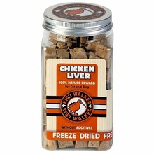 Liofiliseeritud maiused koertele ja kassidele Kiwi Walker Chicken Liver, 115 g