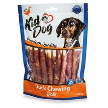 Maiused koertele Kiddog Rolls närimispulgad pardilihaga, 12 cm, 250 g