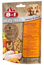 Maius koertele 8IN1 Meaty Treats kanaliha ja porgandiga, 50 g