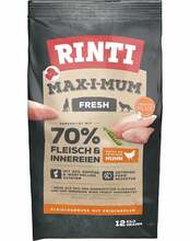 Kuiv koeratoit Rinti Max-i-mum kanaga, 12 kg