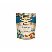 Maiused koertele Carnilove Fresh Crunchy Salmon & Blueberry, 200 g
