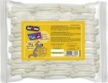 Hau&Miau valge pressitud luu, 750g, 50 tk